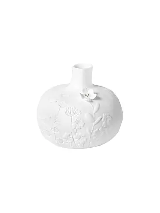 RAEDER | Vase BLUMENGARTEN 8,5x8cm Weiss | 